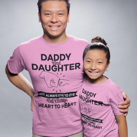 Daddy and Daughter‎ Kids Tee - Picture 1 of 1